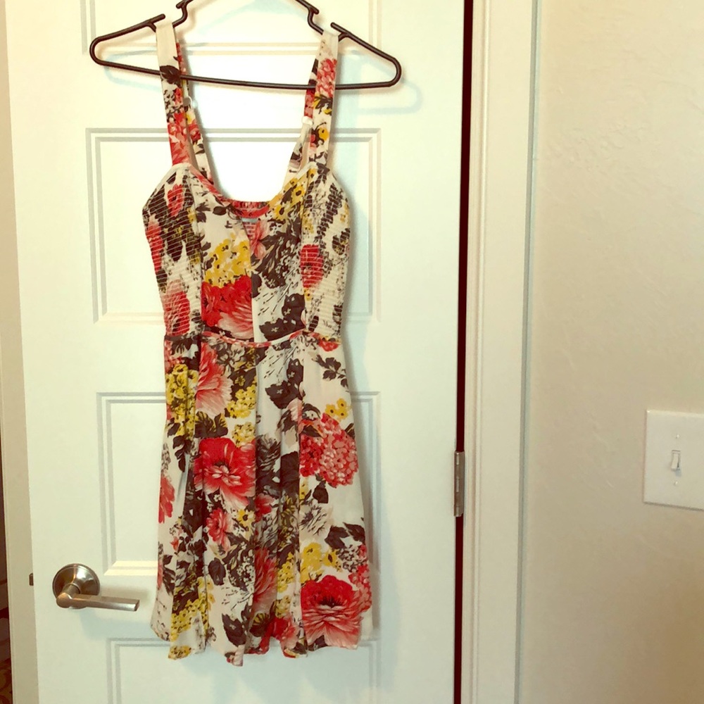 Floral mini dress